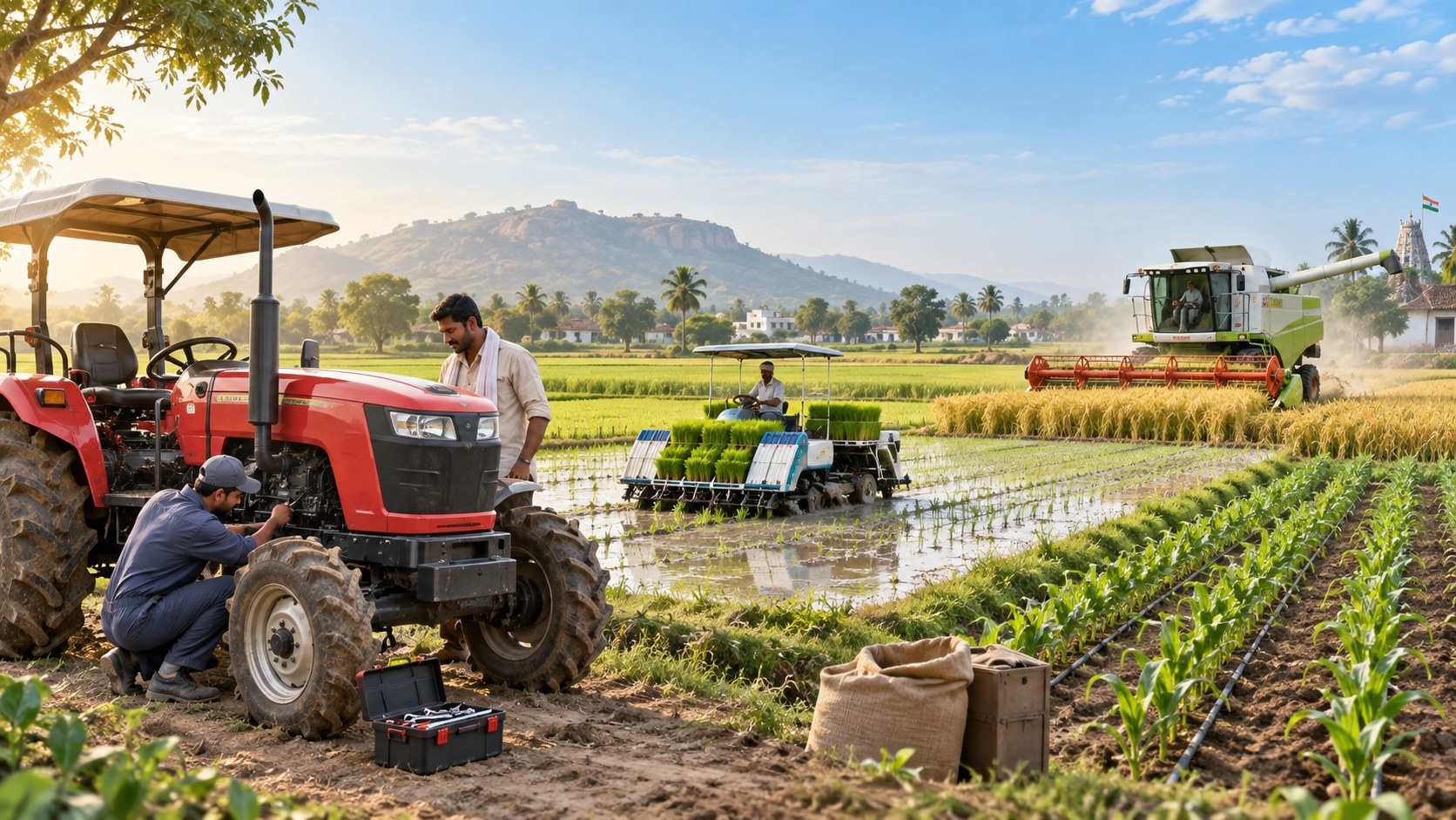 Best Agricultural Machinery for Modern Farming in India: Buying, Renting & Maintenance Guide