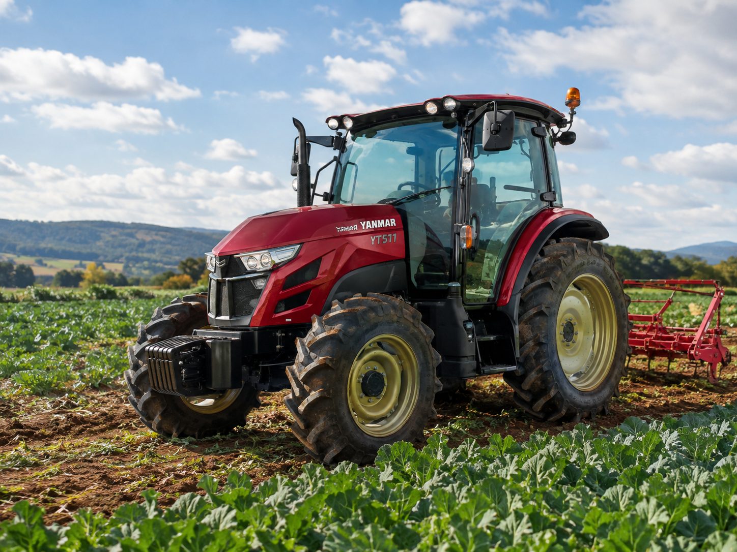 Yanmar YT359 58.9 HP 4WD Tractor - Image 3